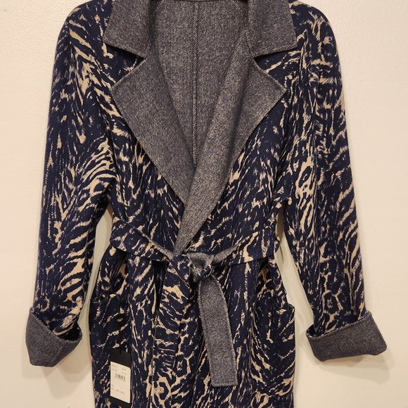 MAXMARA WEEKEND reversible cashmere coat - Picture 1 of 3